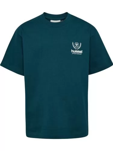 Hummel hmlJr Loose Graphic T-Shirt S/S Bts - reflecting pond