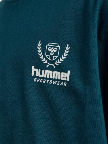 Preview: Hummel hmlJr Loose Graphic T-Shirt S/S Bts - reflecting pond
