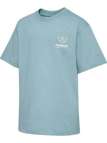 Preview: Hummel hmlJr Loose Graphic T-Shirt S/S Bts - tourmaline
