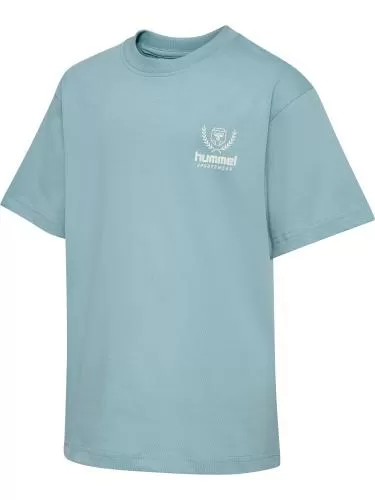 Hummel hmlJr Loose Graphic T-Shirt S/S Bts - tourmaline