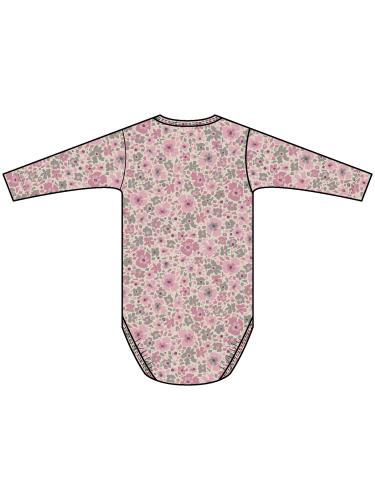 Preview: Hummel hmlMini Flower Aop Body L/S - pink nectar