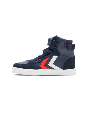 Preview: Hummel Slimmer Stadil Leather High Jr - peacoat