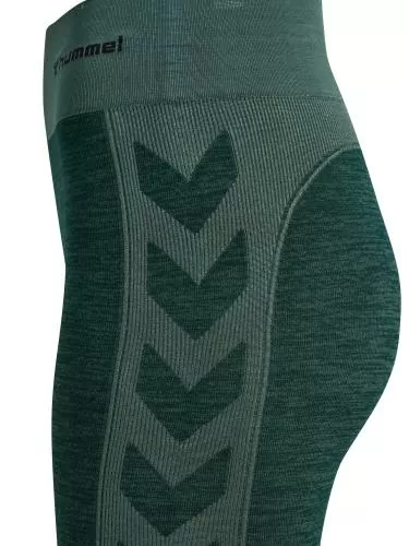 Hummel Hmlclea Seamless Mid Waist Tights - green gables/garden topiary me