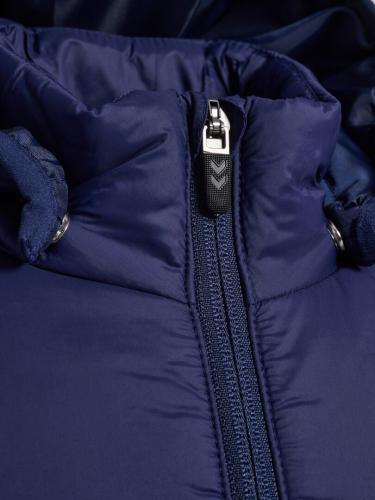 Preview: Hummel Hmlgo Quilted Hood Jacket Kids - marine