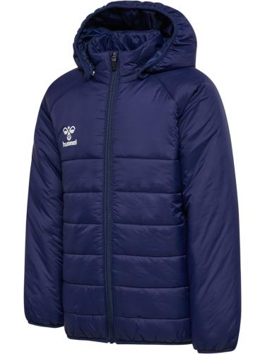 Preview: Hummel Hmlgo Quilted Hood Jacket Kids - marine