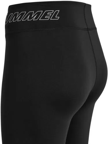 Hummel Hmlte Fundamental Mid Waist Tights - black/white