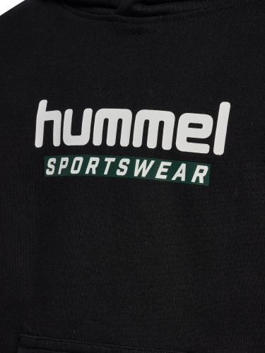 Preview: Hummel Hmljr Logo Hoodie - black