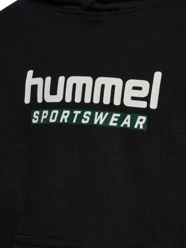 Hummel Hmljr Logo Hoodie - black