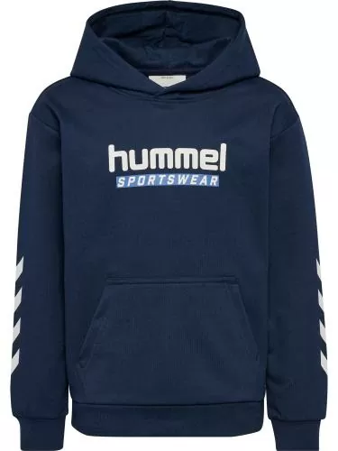 Hummel Hmljr Logo Hoodie - dress blues