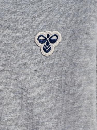 Preview: Hummel Hmljr Loose Hoodie Bee - grey melange