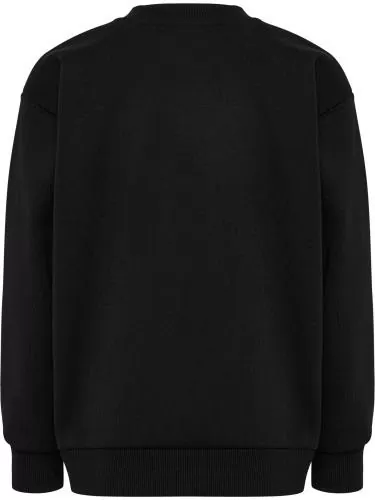Hummel Hmljr Loose Crewneck Bee - black