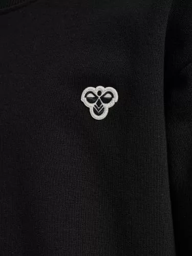 Hummel Hmljr Loose Crewneck Bee - black