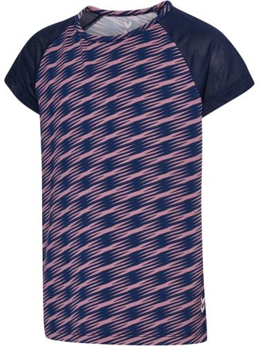 Preview: Hummel Hmljr Mix T-Shirt S/S - wistful mauve