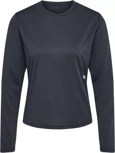 Hummel Hmlpulse Workout W T-Shirt L/S - ebony