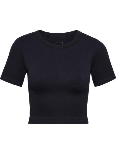 Preview: Hummel Hmlpulse Seamless Rib W T-Shirt S/S - black