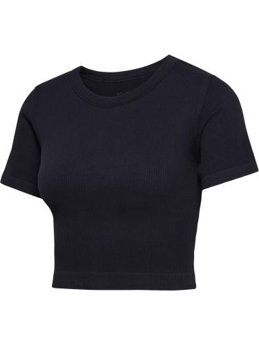 Preview: Hummel Hmlpulse Seamless Rib W T-Shirt S/S - black