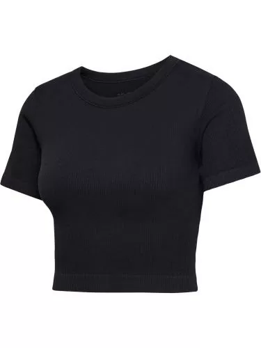 Hummel Hmlpulse Seamless Rib W T-Shirt S/S - black