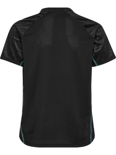 Preview: Hummel Hmlblaze 2.0 Training Jersey Kids - Black/Pool Blue