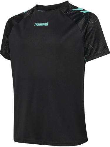 Preview: Hummel Hmlblaze 2.0 Training Jersey Kids - Black/Pool Blue
