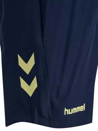 Hummel Hmlblaze 2.0 Training Shorts Kids - Marine/Shadow Lime