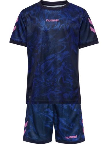 Preview: Hummel Hmlblaze Club 26 Graphic Set Kids - Marine/Dazzling Blue