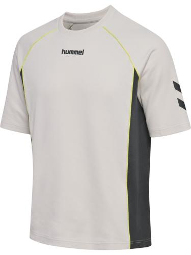Preview: Hummel Hmlblaze26 Athleisure T-Shirt S/S - Nimbus Cloud