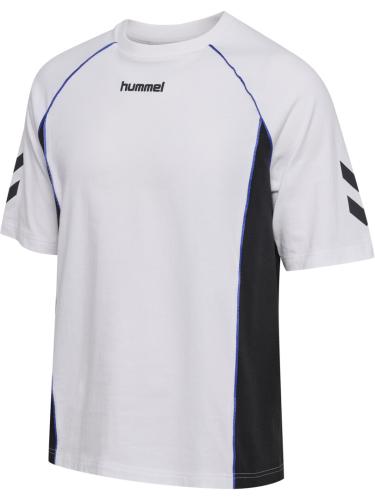 Preview: Hummel Hmlblaze26 Athleisure T-Shirt S/S - White/Asphalt