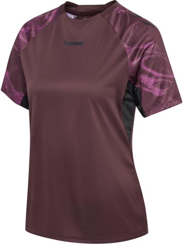 Preview: Hummel Hmlblaze26 Pro Training Jersey Woma - Huckleberry