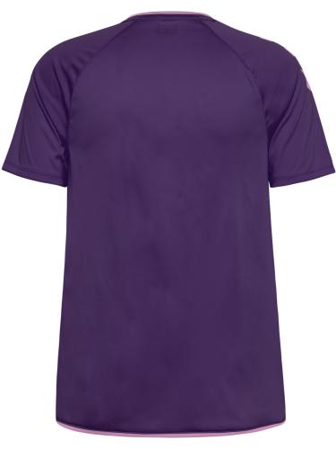 Preview: Hummel Hmlcore 2.0 Jersey S/S - Acai/Cotton Candy