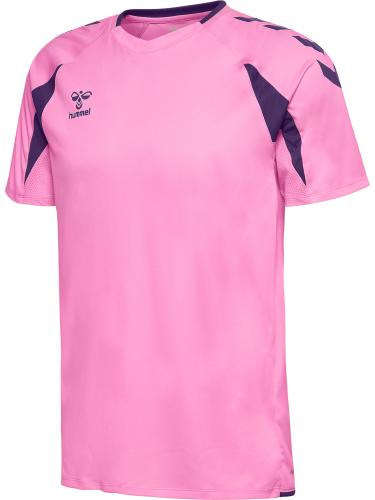 Preview: Hummel Hmlcore 2.0 Jersey S/S - Cotton Candy/Acai