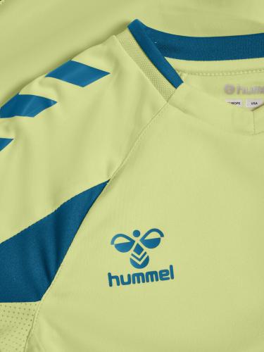 Preview: Hummel Hmlcore 2.0 Jersey S/S Kids - Pale Lime Yellow/Celestial