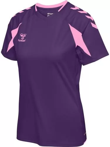Hummel Hmlcore 2.0 Jersey S/S Woman - Acai/Cotton Candy