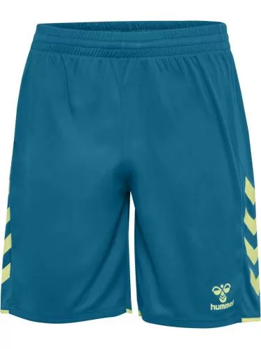 Hummel Hmlcore 2.0 Shorts - Celestial/Pale Lime Yellow
