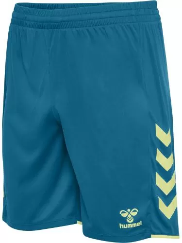 Hummel Hmlcore 2.0 Shorts - Celestial/Pale Lime Yellow