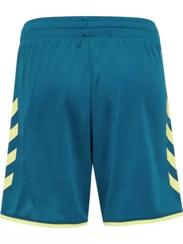 Hummel Hmlcore 2.0 Shorts Kids - Celestial/Pale Lime Yellow