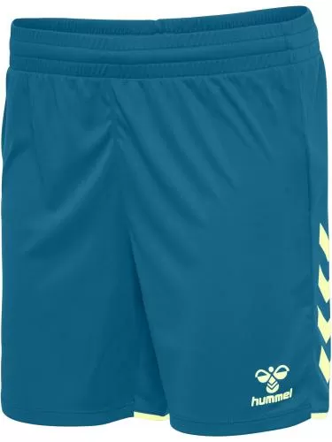 Hummel Hmlcore 2.0 Shorts Woman - Celestial/Pale Lime Yellow