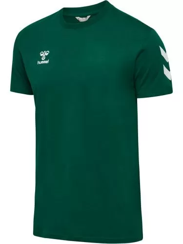 Hummel Hmlgo 2.0 Chevron T-Shirt S/S - Evergreen