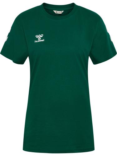 Preview: Hummel Hmlgo 2.0 Chevron T-Shirt S/S Woman - Evergreen