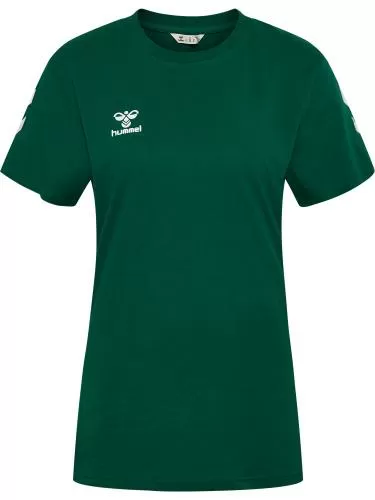 Hummel Hmlgo 2.0 Chevron T-Shirt S/S Woman - Evergreen