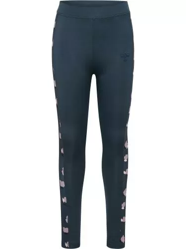 Hummel Hmljr Aop Gym Tights - Ombre Blue