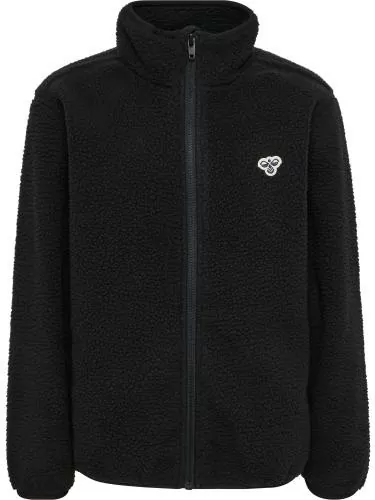 Hummel Hmljr Atlas Fleece Zip Jacket - Black