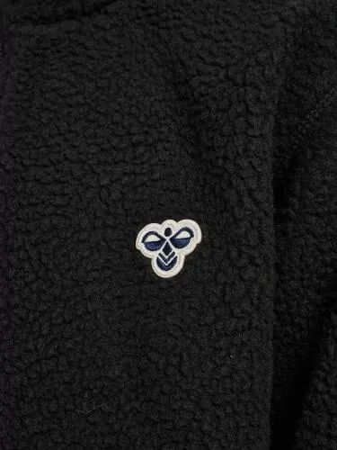 Hummel Hmljr Atlas Fleece Zip Jacket - Black