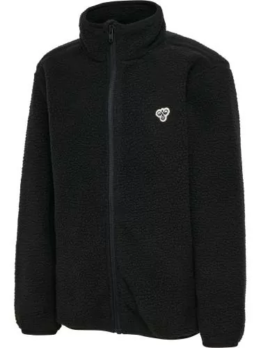 Hummel Hmljr Atlas Fleece Zip Jacket - Black