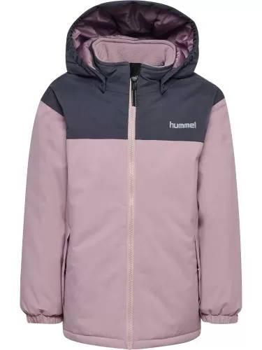 Hummel Hmljr Block Jacket Wp - Sea Fog