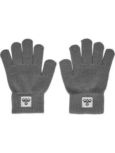 Preview: Hummel Hmljr Knit Gloves 2-Pack - Dark Gull Gray