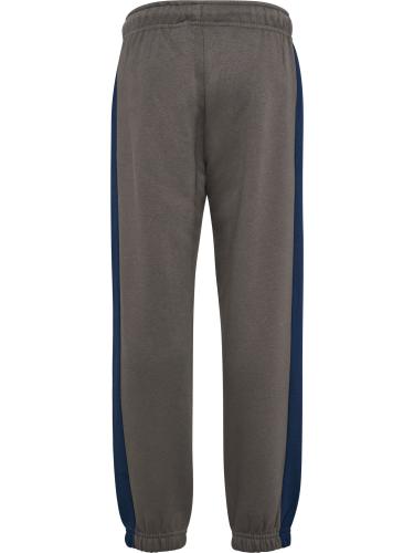 Preview: Hummel Hmljr Loose Block Sweatpants Bee - Dark Gull Gray