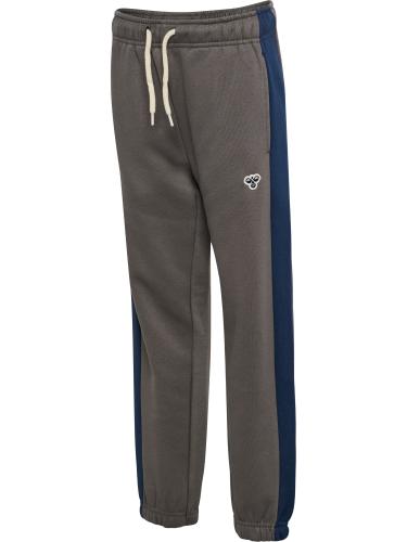 Preview: Hummel Hmljr Loose Block Sweatpants Bee - Dark Gull Gray