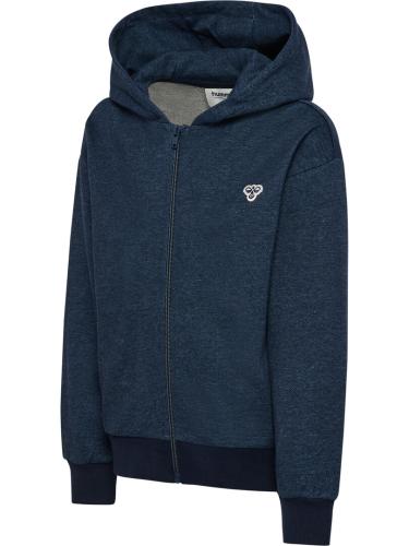 Preview: Hummel Hmljr Loose Dnm Zip Hoodie Bee - Dress Blues