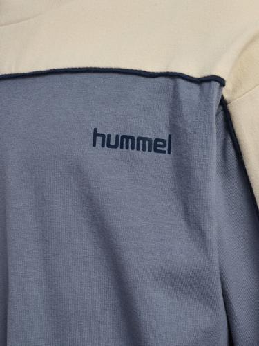 Preview: Hummel Hmljr Loose Piping T-Shirt L/S - Flint Stone
