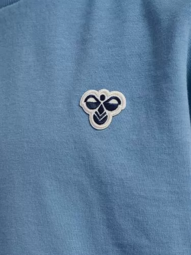 Hummel Hmljr Loose T-Shirt S/S Bee - Faded Denim